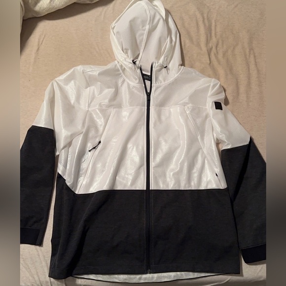 Under Armour Hybrid Windbreaker Zip Up Hoodie - Picture 2 of 3